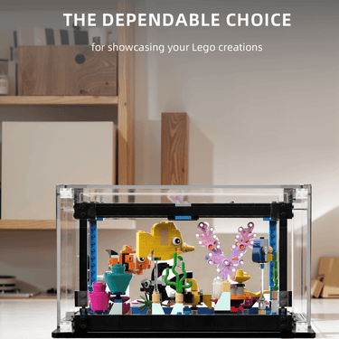 Display Case for Lego Creator Fish Tank 31122 - ICUANUTY