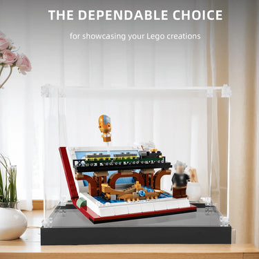 Display case for LEGO Tribute to Jules Verne's Books 40690 - ICUANUTY