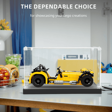 Display Case for Lego Ideas Caterham Seven 620R 21307 - ICUANUTY
