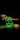Illuminated robotic dinosaur figure glowing green and yellow on black background