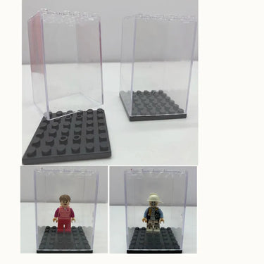 Display Case for LEGO Minifigure Store 1-2 pieces - ICUANUTY