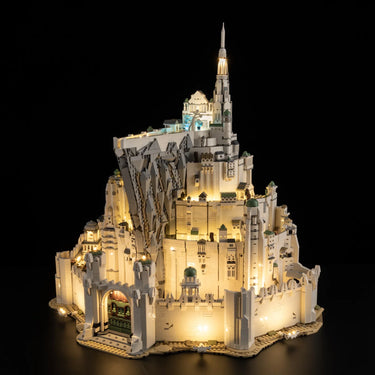 Premium lyssæt kompatibelt med LEGO Ringenes Herre™ Ringenes Herre: Minas Tirith™ 11377