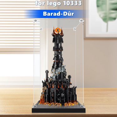 Display case for LEGO® Icons The Lord of the Rings: Barad-dûr™ 10333 - ICUANUTY