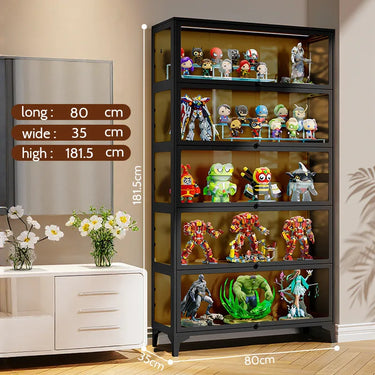 Display cabinet for collecting Toys/ LEGO suitable (1:8) car - ICUANUTY