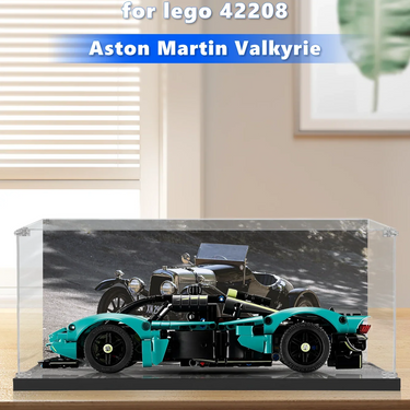 Display Case for LEGO® Technic™ Aston Martin Valkyrie (1:16 Scale) 42208 - ICUANUTY