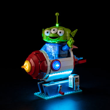 Premium Light Kit Compatible with LEGO® Disney™ Alien with Pizza Planet Rocket Ride 43307