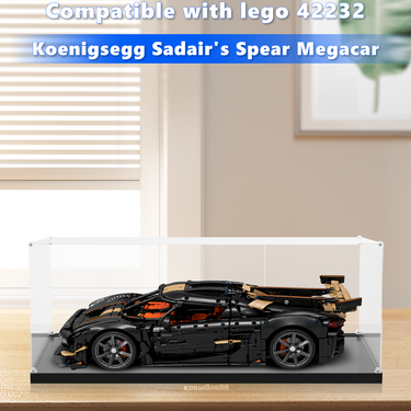 Display Case for LEGO Technic™ Koenigsegg Sadair's Spear Megacar 42232