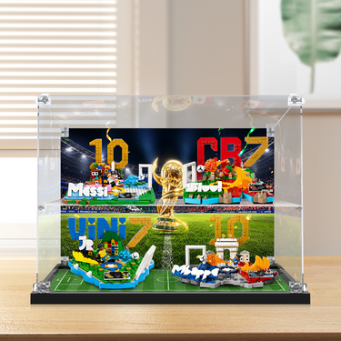 Displaykast voor LEGO® Soccer Highlights Series (43011 / 43012 / 43013 / 43027)