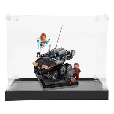 Display case for LEGO Marvel Black Widow：Taskmaster's Ambush 77905 - ICUANUTY