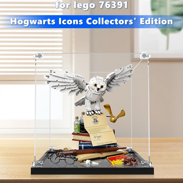 Display Case for LEGO® Harry Potter™Hogwarts™ Icons - Collectors' Edition 76391 - ICUANUTY