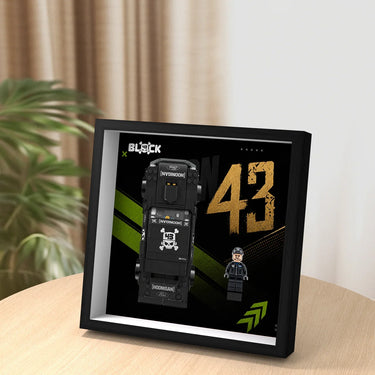 Wall Display Frame for LEGO Speed Champions Ken Block's '65 Ford Mustang Hoonicorn V1 77262