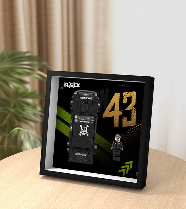 Wall Display Frame for LEGO Speed Champions Ken Block's '65 Ford