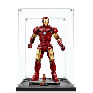 Display Case for LEGO® Marvel Iron Man Mark 3 Collectors’ Edition 76344 - ICUANUTY