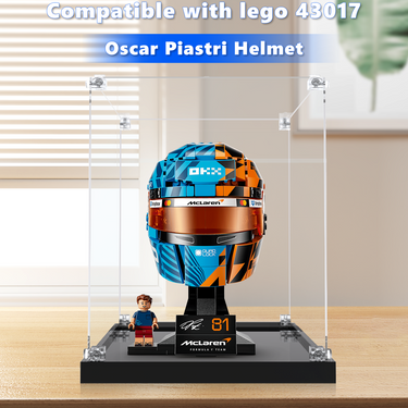 Display Case for LEGO® Editions McLaren Mastercard F1® Team Oscar Piastri Helmet 43017
