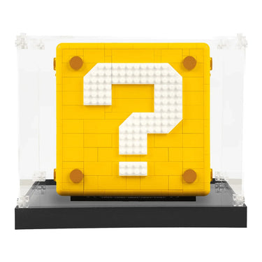 Display Case for LEGO Super Mario 64 Question Mark 71395 - ICUANUTY