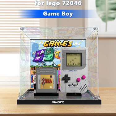Display Case for LEGO® Super Mario™ Game Boy™ 72046 - ICUANUTY