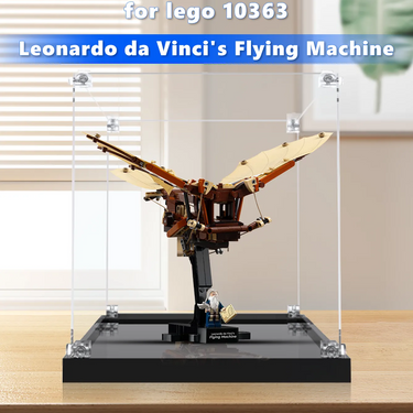 Display case for LEGO Icons Leonardo da Vinci's Flying Machine 10363 - ICUANUTY