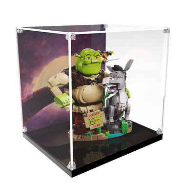 Displaykasse til LEGO Shrek, Donkey & Puss in Boots 72423