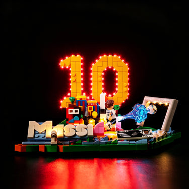 Premium Light Kit Compatible with LEGO® Editions Lionel Messi – Soccer Highlights 43011