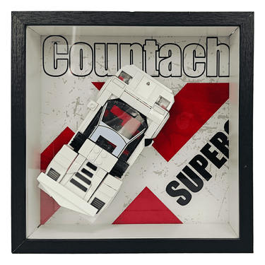 Display Frame for Lego Speed Champions Lamborghini Countach 76908 - ICUANUTY