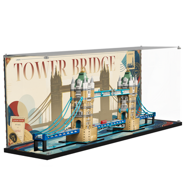 Display case for LEGO Architecture Tower Bridge 21067