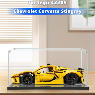 Display case for LEGO Technic™ Chevrolet Corvette Stingray 42205 - ICUANUTY