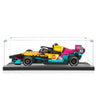 Display Case for LEGO® Speed Champions F1 ACADEMY™ Race Car 77258 - ICUANUTY