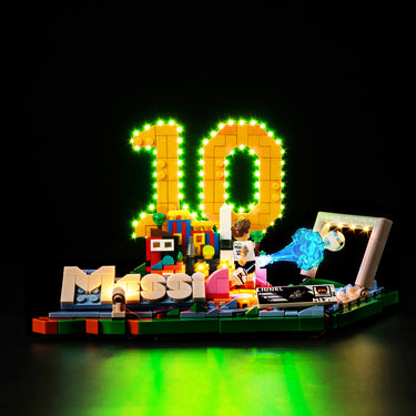 Premium Light Kit Compatible with LEGO® Editions Lionel Messi – Soccer Highlights 43011