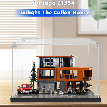 Display case for LEGO® Ideas Twilight The Cullen House 21354 - ICUANUTY