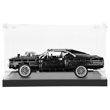 Display Case for Lego Dodge Charger Race Car 42111 - ICUANUTY