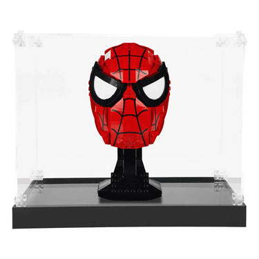 Display Case for Lego Marvel Spider-Man's Mask 76285 - ICUANUTY