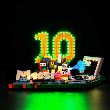 Premium Light Kit Compatible with LEGO® Editions Lionel Messi – Soccer Highlights 43011