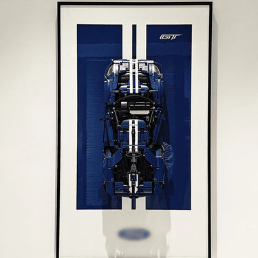 Display WallBoard for Lego 42154 Technic™ 2022 Ford GT LEGO Car - ICUANUTY