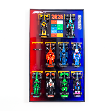 Display wall frame for LEGO Speed Champion series Full Collection