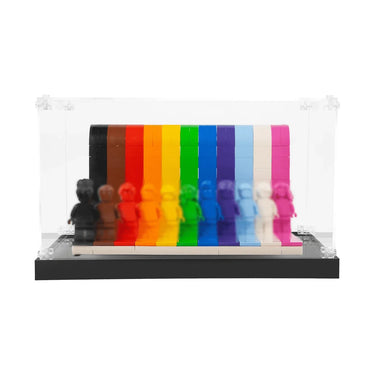 Display case for LEGO Everyone Is Awesome 40516 - ICUANUTY