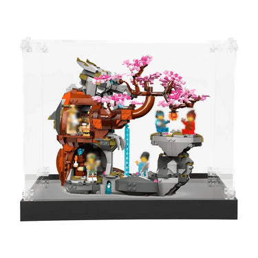 Display case for LEGO Ninjago Dragon Stone Shrine 71819 - ICUANUTY