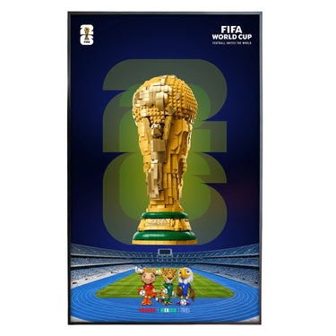 إطار عرض جداري لكأس العالم FIFA™ الرسمية من إصدارات LEGO® رقم 43020