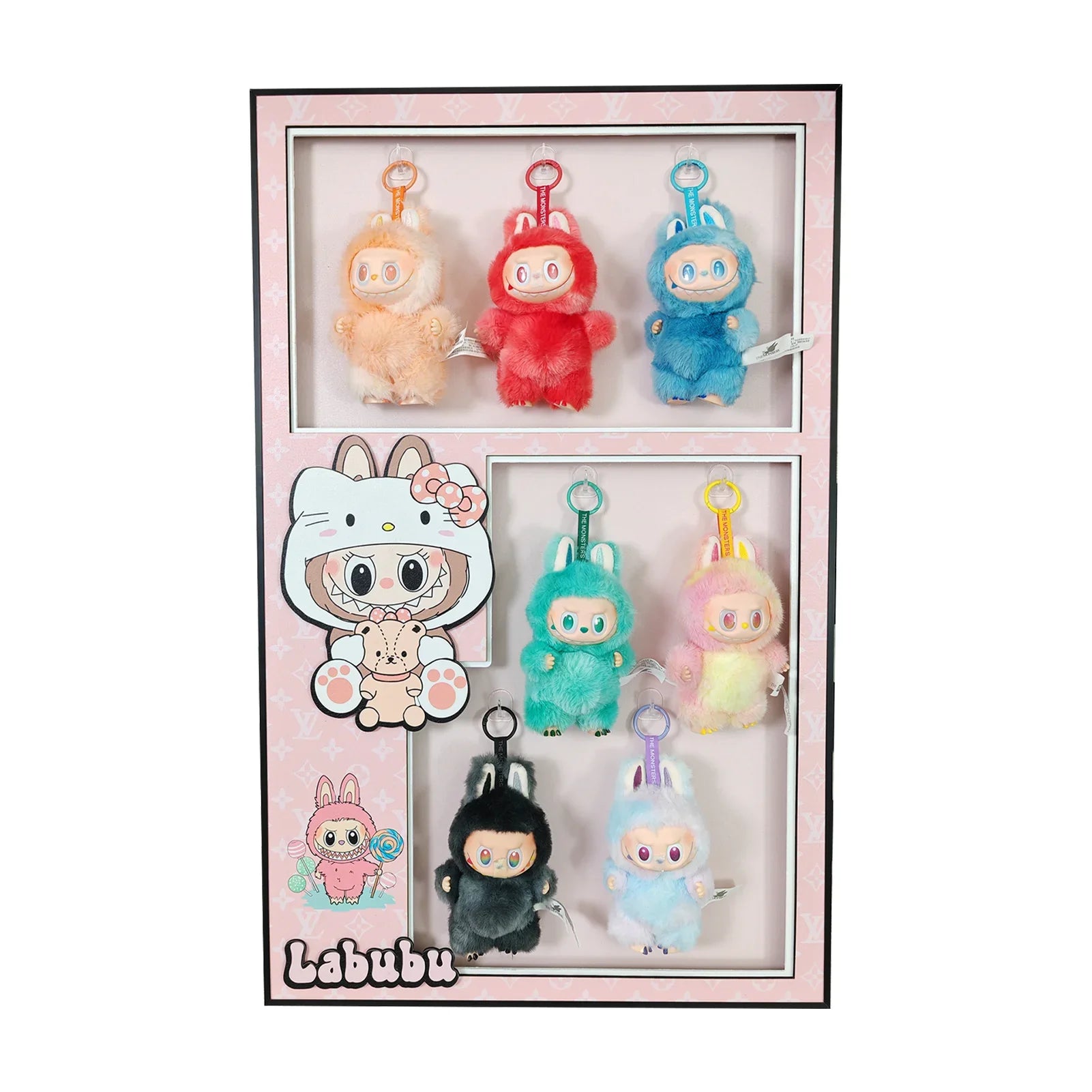 Labubu Frontline High Energy Series Display Frame – ICUANUTY