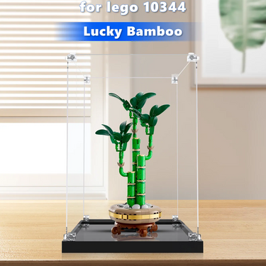 Display case for LEGO® The Botanical Collection Mini Orchid 10344 - ICUANUTY