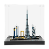Display Case for LEGO Architecture Dubai 21052 - ICUANUTY
