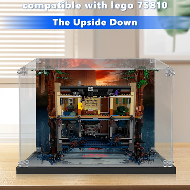Display case compatible with LEGO® Stranger Things The Upside Down 75810 - ICUANUTY