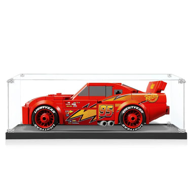 Display Case For LEGO Speed Champions Disney Lightning McQueen 77255 - ICUANUTY