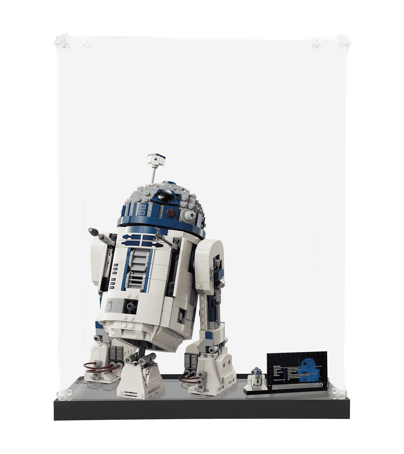 Display case for LEGO Buildable R2-D2 75379 – ICUANUTY
