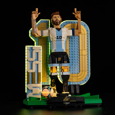 Premium Light Kit Compatible with LEGO® Editions Lionel Messi – Soccer Legend 43015