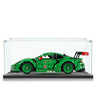 Display Case for LEGO Technic™ Porsche 911 GT3 R REXY AO Racing Car 42224 - ICUANUTY