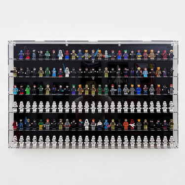 Displaykasse til LEGO® Minifigurer | 6-etasjers universaludstilling (Rummer 150 figurer)