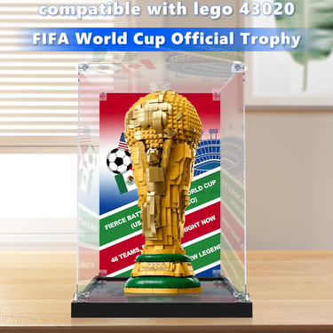 Premium Display Case for LEGO® FIFA World Cup™ Official Trophy 43020 – 2026 Edition - ICUANUTY