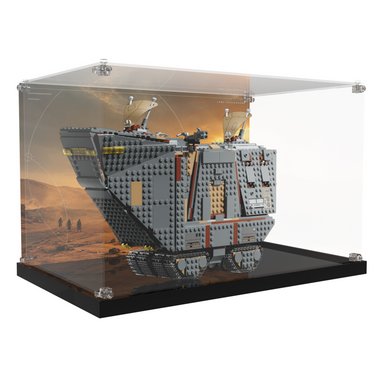 Display case for LEGO Star Wars™ Offworld Sandcrawler™ and Mudhorn  75453