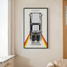 Wall Display Frame for Lego Back to the Future Time Machine 10300(50cm x 30cm) - ICUANUTY