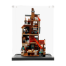 Display case for LEGO Harry Potter Attack on The Burrow 75980 - ICUANUTY